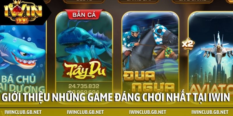 Giới thiệu những game đáng chơi nhất tại iWin