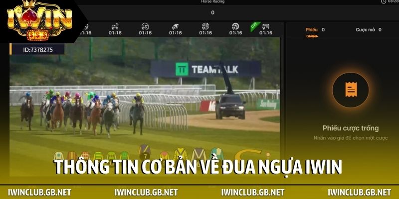 Thông tin cơ bản về đua ngựa iWin