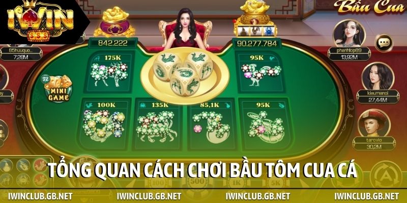 Tổng quan cách chơi Bầu Tôm Cua Cá